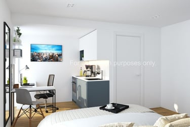 1 bed studio, Lower Bethesda Street, Hanley, Stoke, ST13DE - Image 8